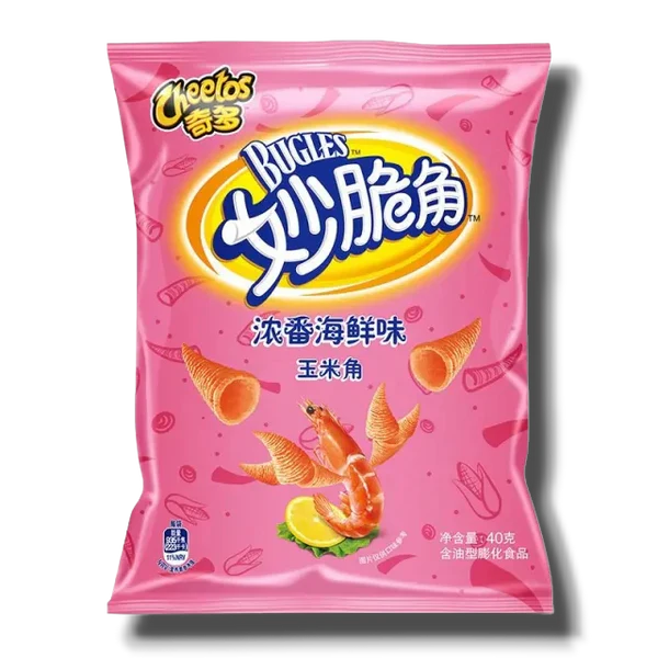 Cheetos Cajun Shrimp Bugles Taiwan