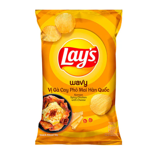 Lays Korean Spicy Chicken Queso Vietnam