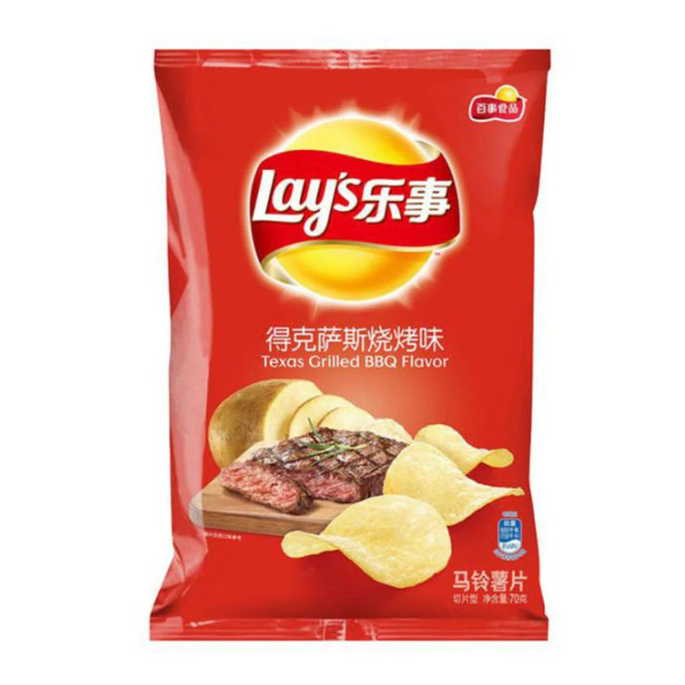 Lays Texas BBQ Taiwan