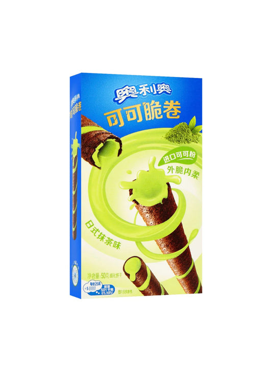 Oreo Matcha Wafer Rolls Taiwan