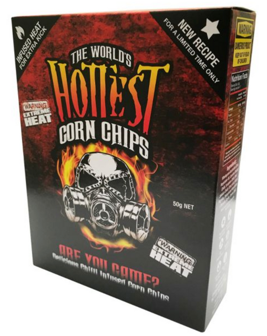 Worlds Hottest Corn Chip