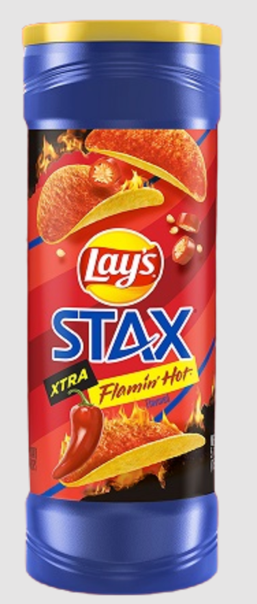 Lays Stax Xtra Flamin Hot 155g