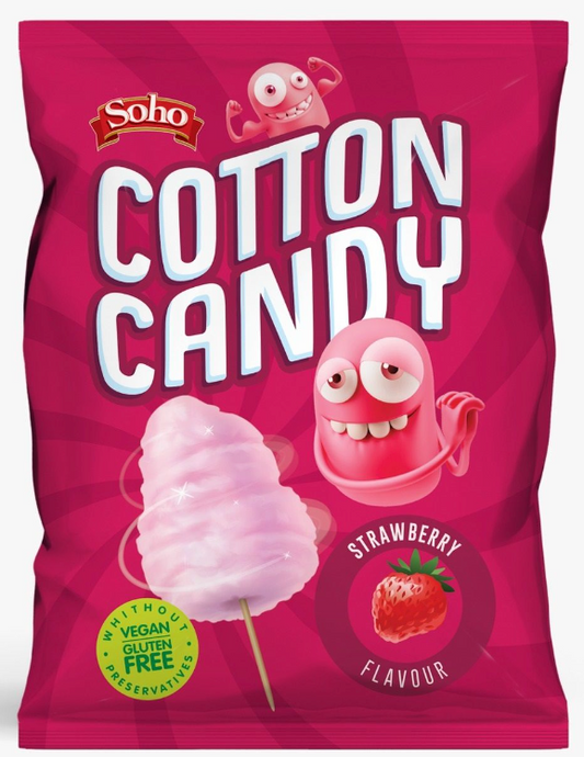 Soho Popping Cotton Candy Strawberry