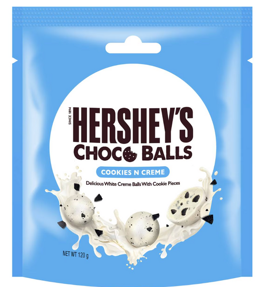 Hershey's Choco Balls Cookies & Cream 120g USA