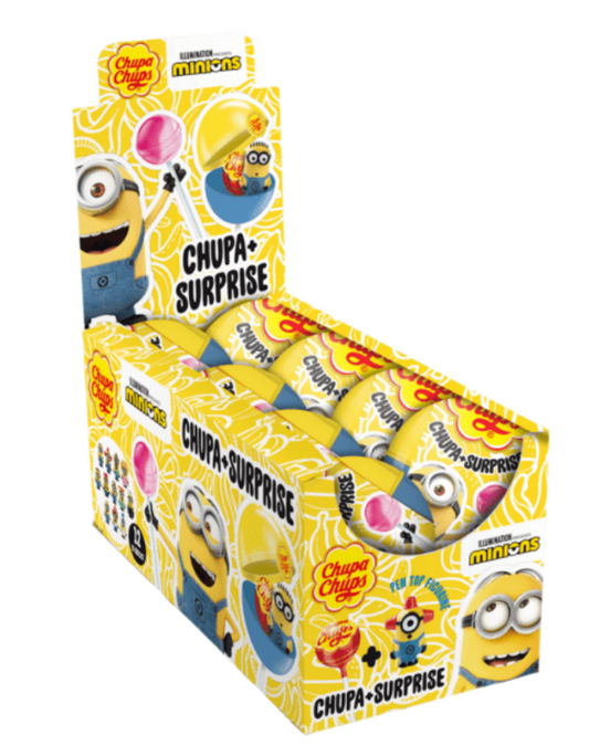 Chupa Chup Surprise Minions Lollypop Suprise