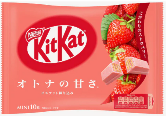 Kit Kat Mini Strawberry 10pcs