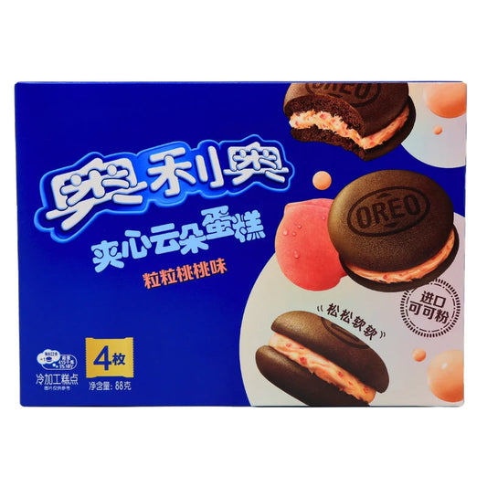 Oreo Peach Pudding Cakes - Taiwan