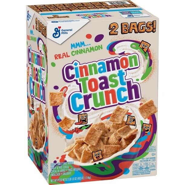 Cinnamon Toast Crunch 2 Boxes