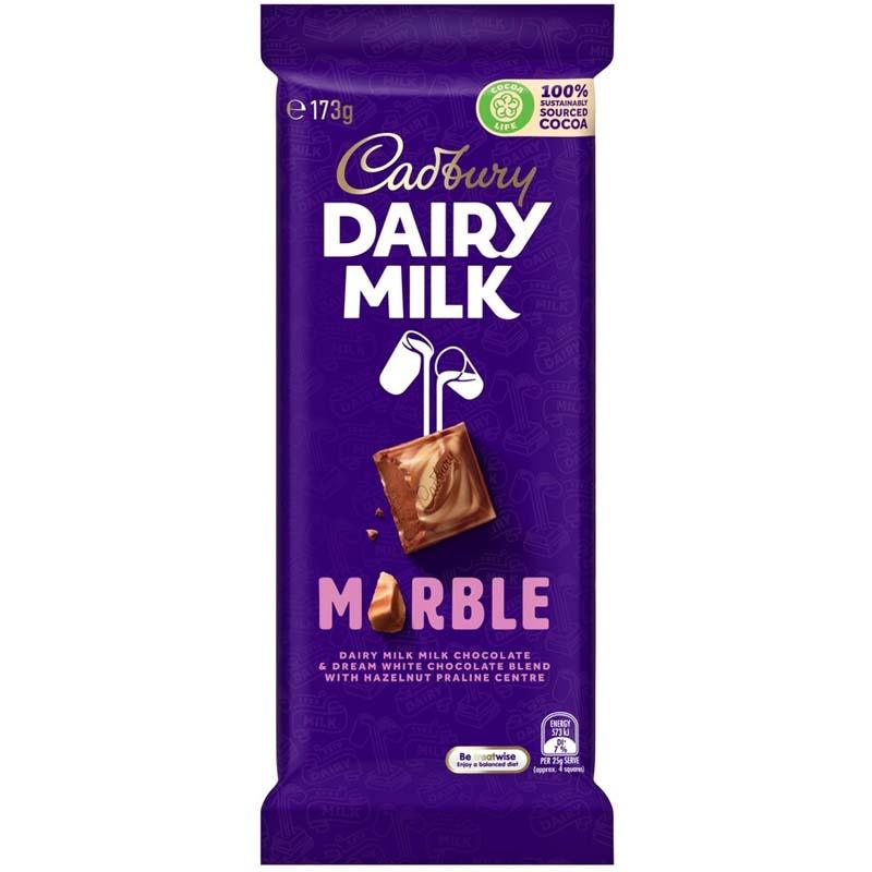 Cadbury Dairy Milk Marble Block 173g Sugar Party