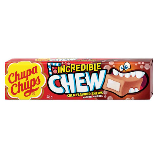 Chupa Chups Incredible Chews - Intense flavour 45g Sugar Party