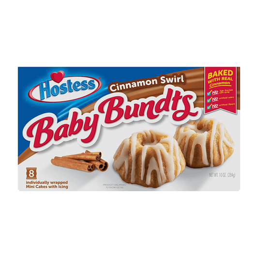 Hostess Baby Bundts USA Cakes - Many Flavours - Sugar Party