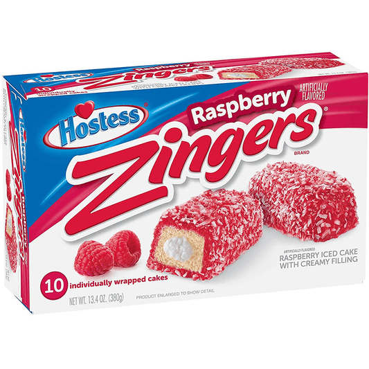 Hostess Zingers Raspberry Cakes - Sugar Party