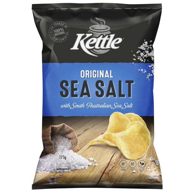 Kettle Sea Salt Potato Chips - 165g Sugar Party