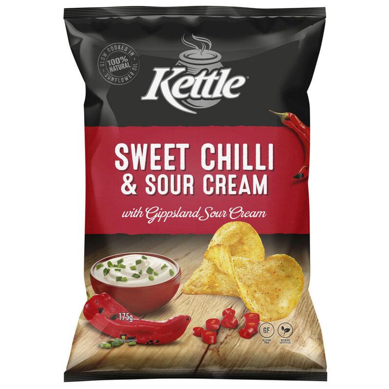 Kettle Sweet Chilli & Sour Cream Potato Chips - 165g Sugar Party