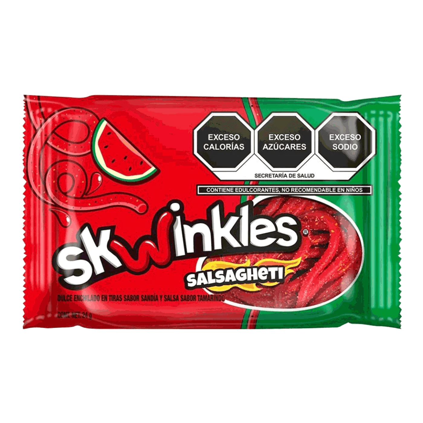 Lucas Skwinkles Salsaghetti Watermelon Mexican Candy - Sugar Party