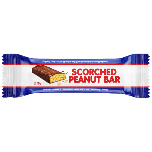 Scorched Chocolate Crunchy Peanut Bar - Sugar Party